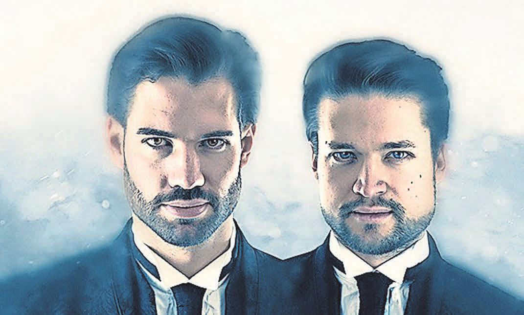 Golden Ace, das Magierduo aus Hannover, verzaubert am 29. August das Publikum auf dem Marienberg. FOTO: PROMO Golden Ace, das Magierduo aus Hannover, verzaubert am 29. August das Publikum auf dem Marienberg. FOTO: PROMO