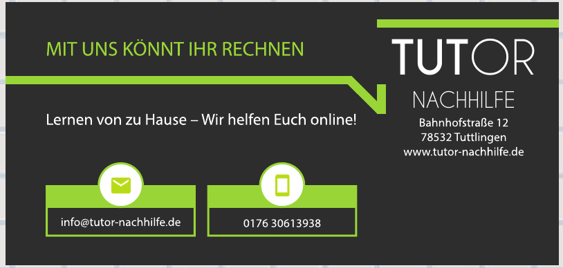 Tutor Nachhilfe Tutor Nachhilfe
