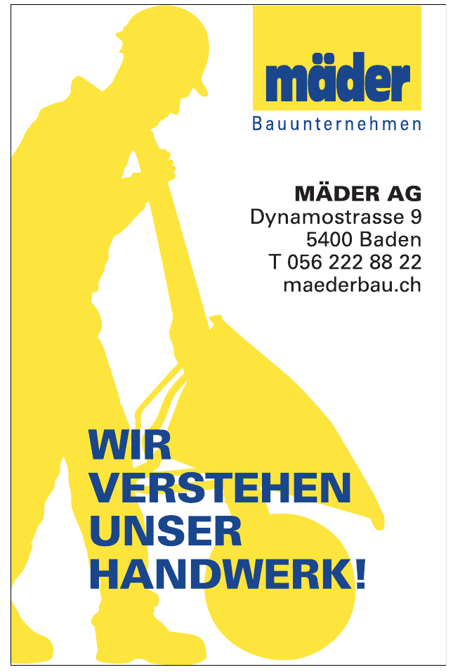 Mäder AG Mäder Bauunternehmen
