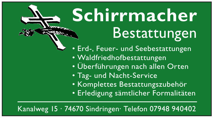 Schirrmacher Bestattungen Schirrmacher Bestattungen