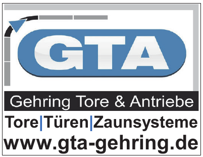 GTA Gehring Tore und Antriebe GTA Gehring Tore und Antriebe