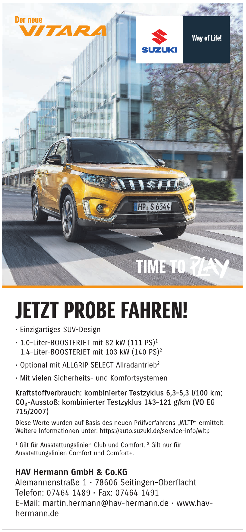 Hermann GmbH & Co. Suzuki-Vertragshändler Hermann GmbH & Co. Suzuki-Vertragshändler