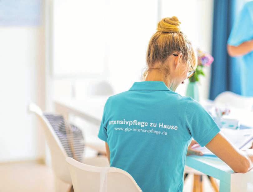 Die Kieler Intensivpflege-WG bietet ideale Bedingungen für Bewohner und examinierte Pflegekräfte. FOTO: JACQUELINE HÄUSSLER Die Kieler Intensivpflege-WG bietet ideale Bedingungen für Bewohner und examinierte Pflegekräfte. FOTO: JACQUELINE HÄUSSLER