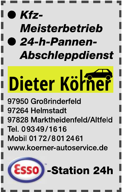 Dieter Körner Kfz-Meisterbetrieb
