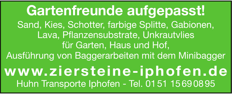 Ziersteine Iphofen Ziersteine Iphofen