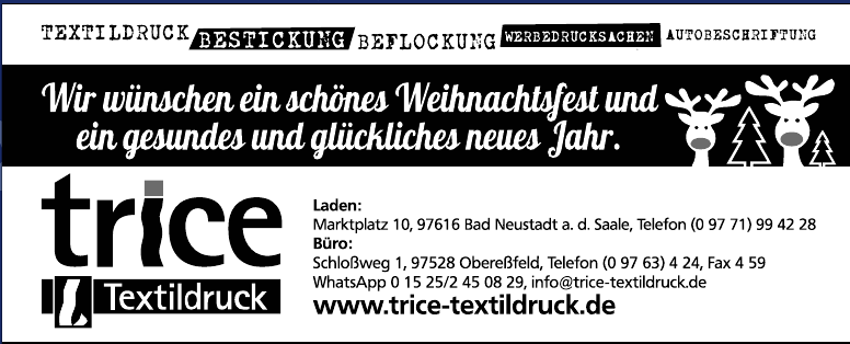 TRICE Textildruck TRICE Textildruck