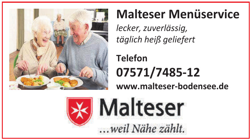 Malteser Menüservice Malteser Menüservice