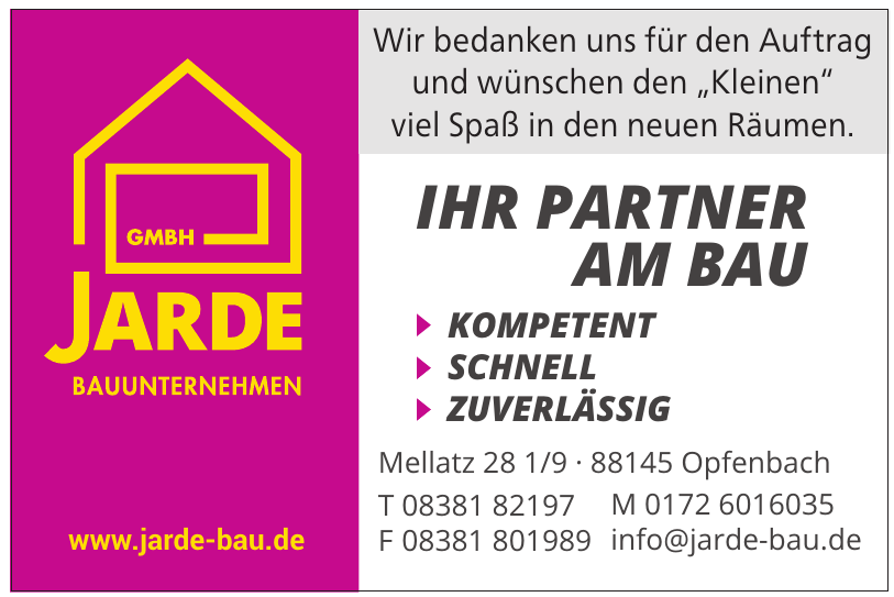 Jarde Baunternehmen GmbH Jarde Baunternehmen GmbH