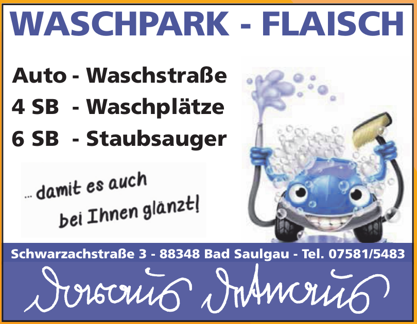 Waschpark - Flaisch Waschpark - Flaisch