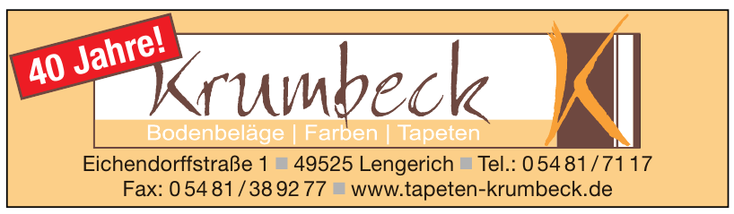 Krumbeck Krumbeck
