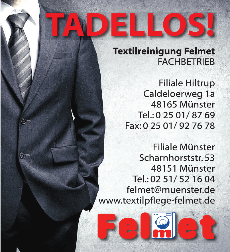 Textilpflege Felmet Textilpflege Felmet