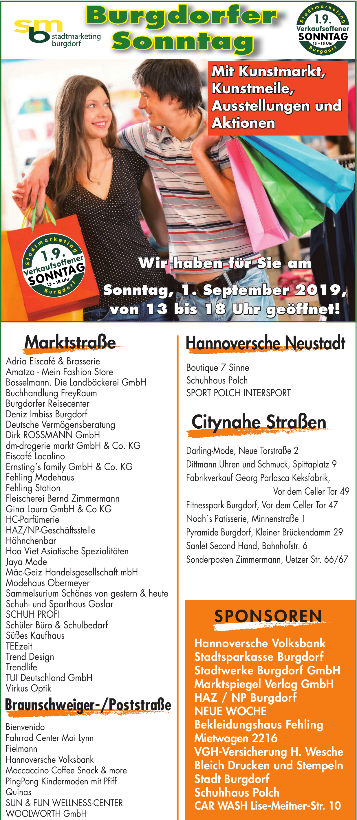 Burgdorfer Sonntag Burgdorfer Sonntag