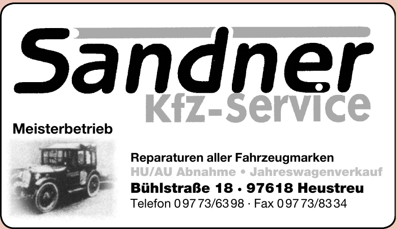 Sandner Kfz-Service Sandner Kfz-Service