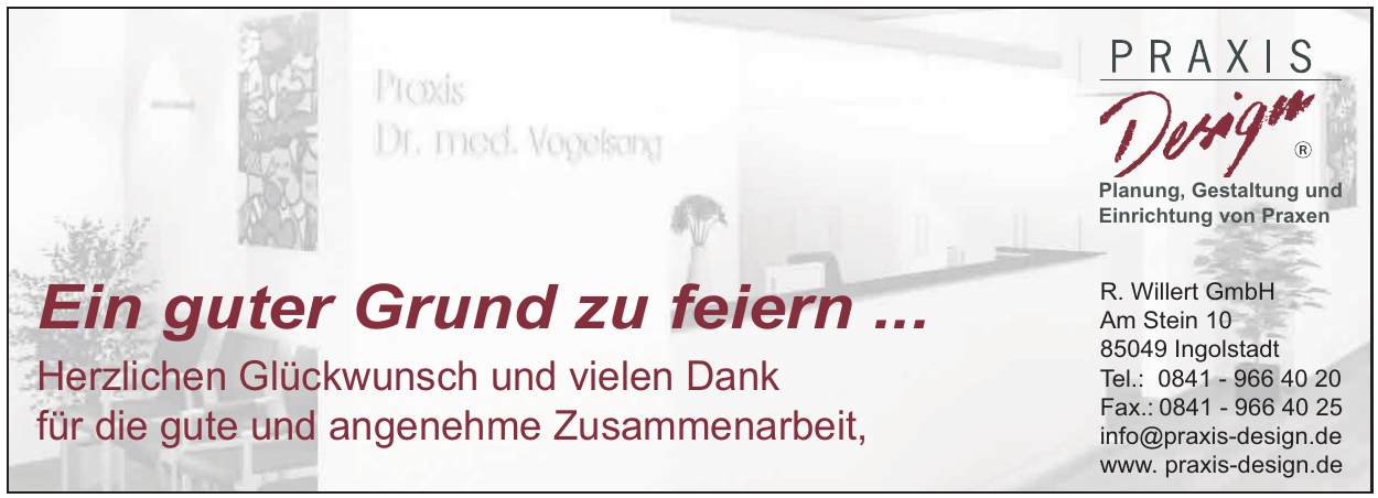 Praxis Design - R. Willert GmbH Praxis Design - R. Willert GmbH