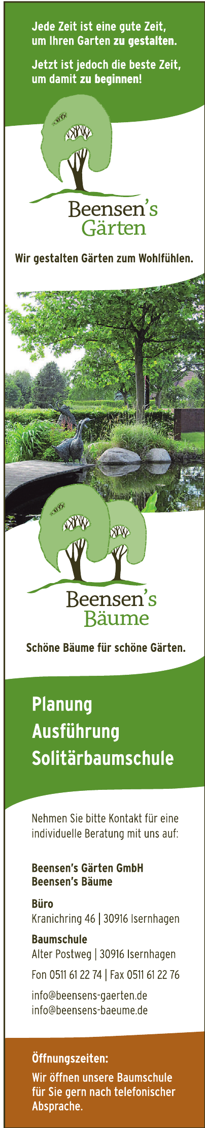 Beensen´s Gärten GmbH Beensen´s Gärten GmbH