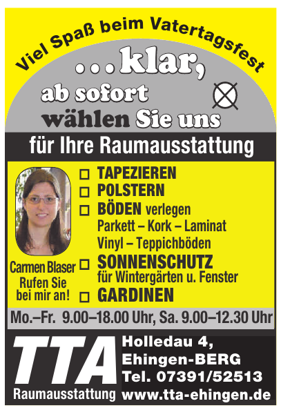 TTA Raumausstattung GmbH TTA Raumausstattung GmbH