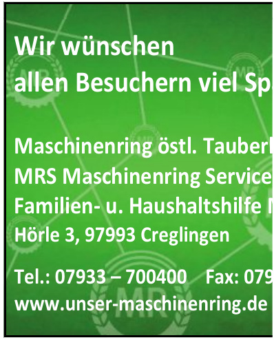 MRS Maschinenring Service