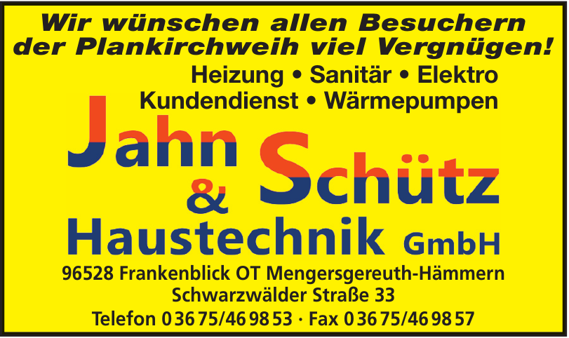 Jahn & Schütz Haustechnik GmbH Jahn & Schütz Haustechnik GmbH
