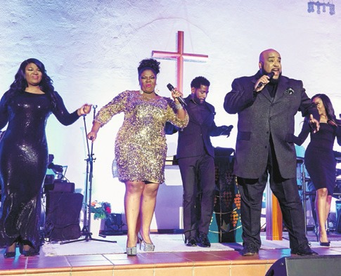 Die New York Gospel Stars singen im Michel Foto: wb