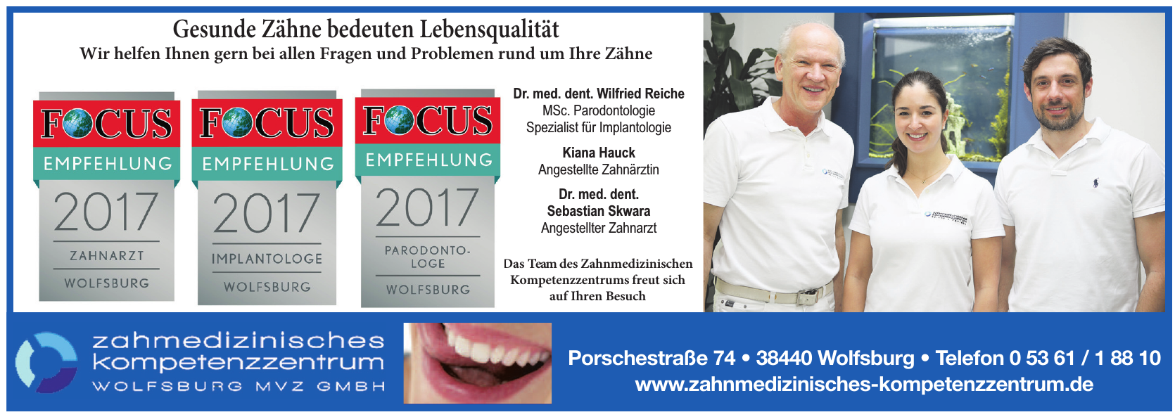 Zahnmedizinisches Kompetenzzentrum Reiche & Partner Zahnmedizinisches Kompetenzzentrum Reiche & Partner