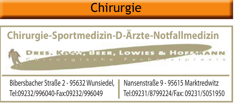Chirurgie-Sportmedizin-D-Ärzte-Notfallmedizin Chirurgie-Sportmedizin-D-Ärzte-Notfallmedizin