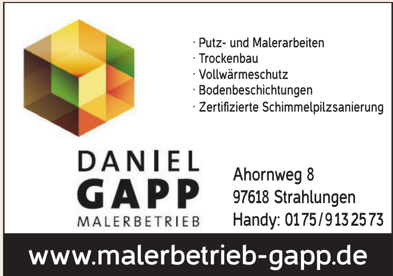 Daniel Gapp Malerbetrieb Daniel Gapp Malerbetrieb