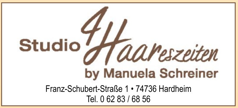 Studio 4 Haareszeiten by Manuela Schreiner