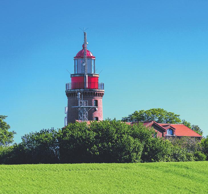 Der Leuchtturm Buk in Bastorf Bild iStock/TeleMakro Fotografie (Ina Hensel) Der Leuchtturm Buk in Bastorf Bild iStock/TeleMakro Fotografie (Ina Hensel)