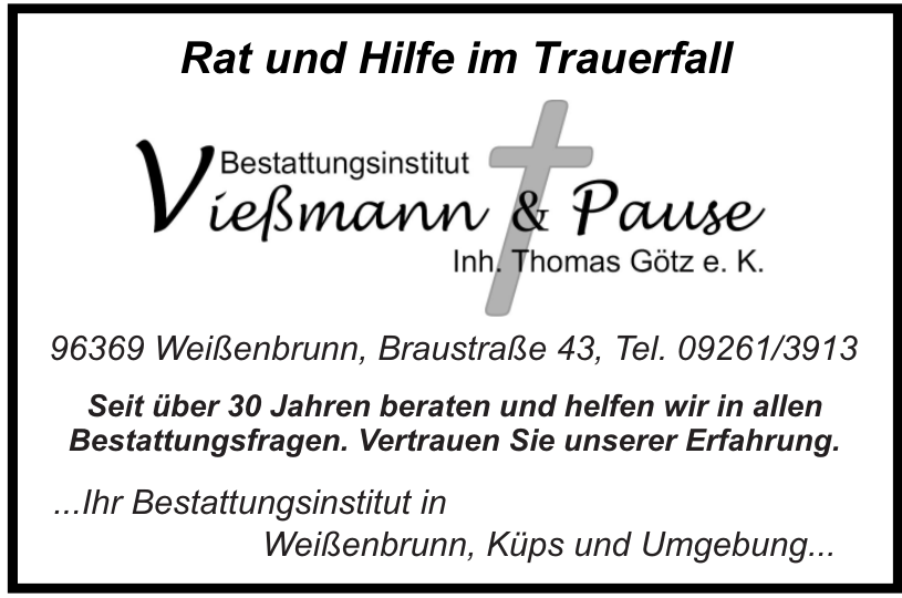 Bestattungsinstitut Vießmann & Pause Bestattungsinstitut Vießmann & Pause