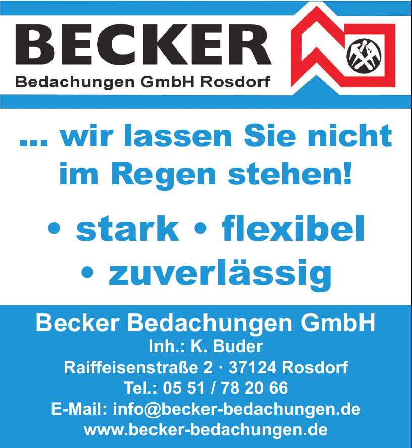 Becker Bedachungen GmbH-Inh. K. Buder Becker Bedachungen GmbH-Inh. K. Buder