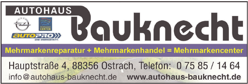 Autohaus Bauknecht Autohaus Bauknecht