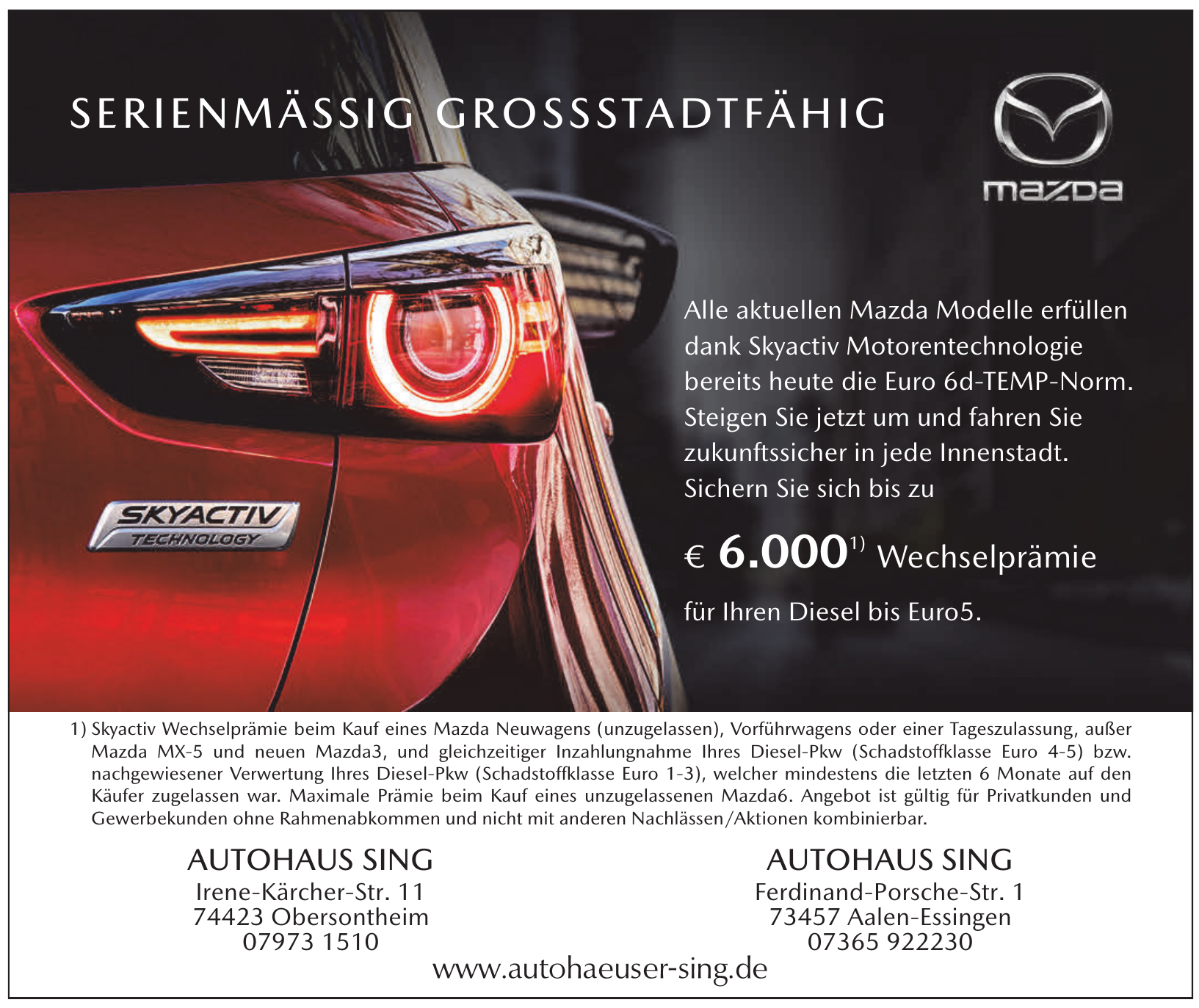 Autohaus Sing oHG Autohaus Sing oHG