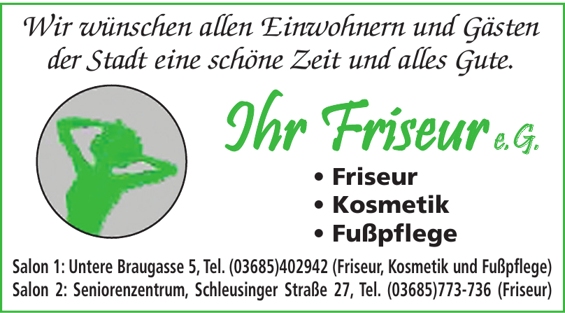 Ihr Friseure.G. Ihr Friseure.G.