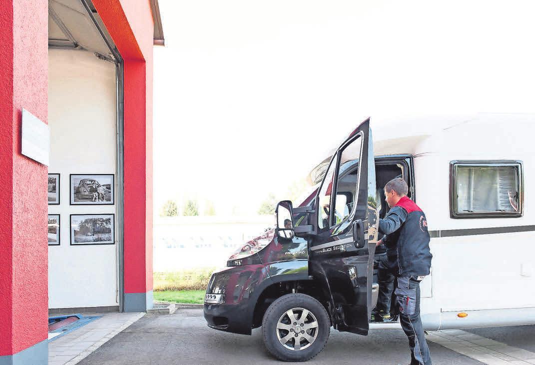 Die Saison für Wohnmobile hat begonnen. FOTO: KÜS/PETER KERKRATH Die Saison für Wohnmobile hat begonnen. FOTO: KÜS/PETER KERKRATH