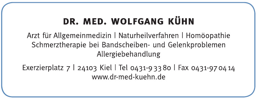 Dr. Med. Wolfgang Kühn