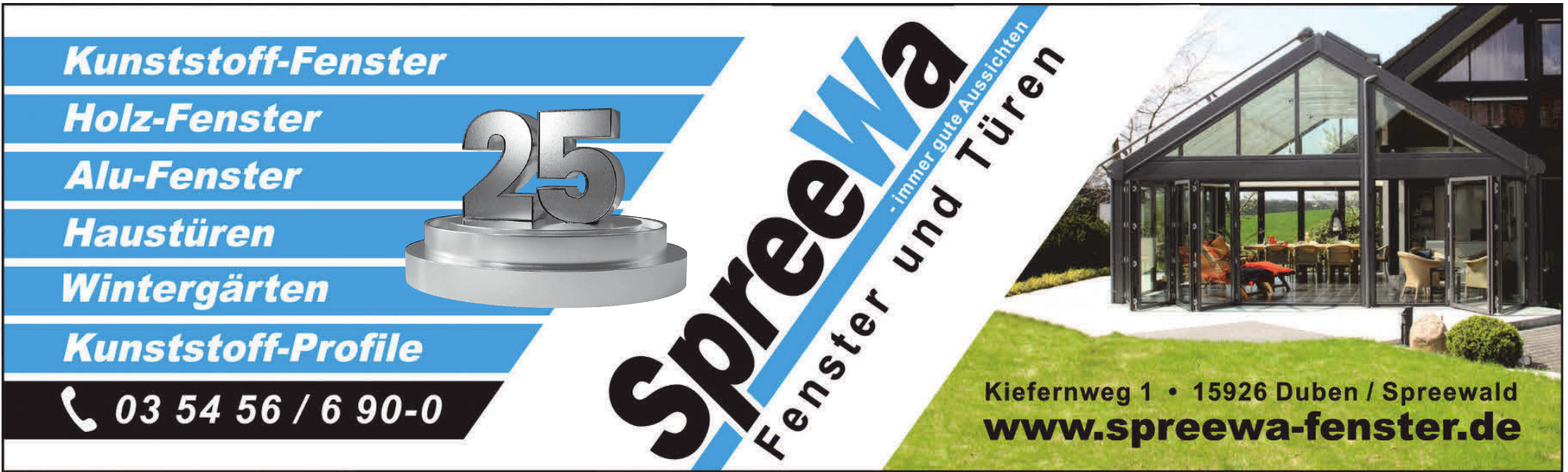 SpreeWa Fenster und Türen Spreewa Bauelemente GmbH & Co. KG SpreeWa Fenster und Türen Spreewa Bauelemente GmbH & Co. KG