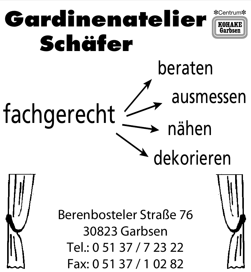 Gardinenatelier Schäfer Schäfer Gardinenatelier Schäfer Schäfer