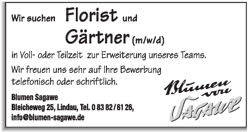 Blumen Sagawe Blumen Sagawe