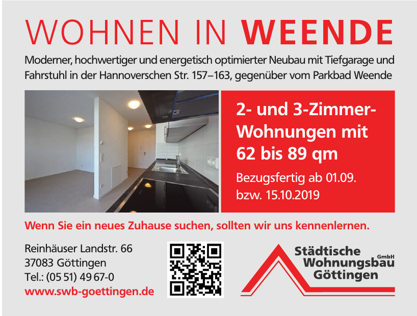 Städtische Wohnungsbau GmbH Göttingen Städtische Wohnungsbau GmbH Göttingen