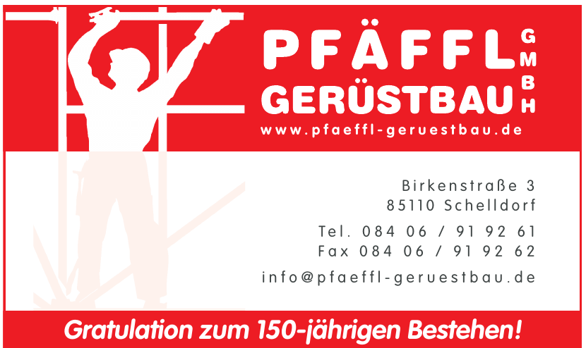 Pfäffl Gerüstbau GmbH Pfäffl Gerüstbau GmbH