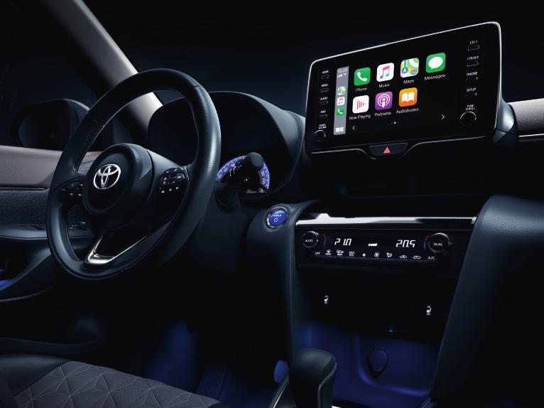 Volle Vernetzung garantiert. Fotos: Toyota Volle Vernetzung garantiert. Fotos: Toyota