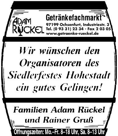 Getränkefachmark Adam Rückel