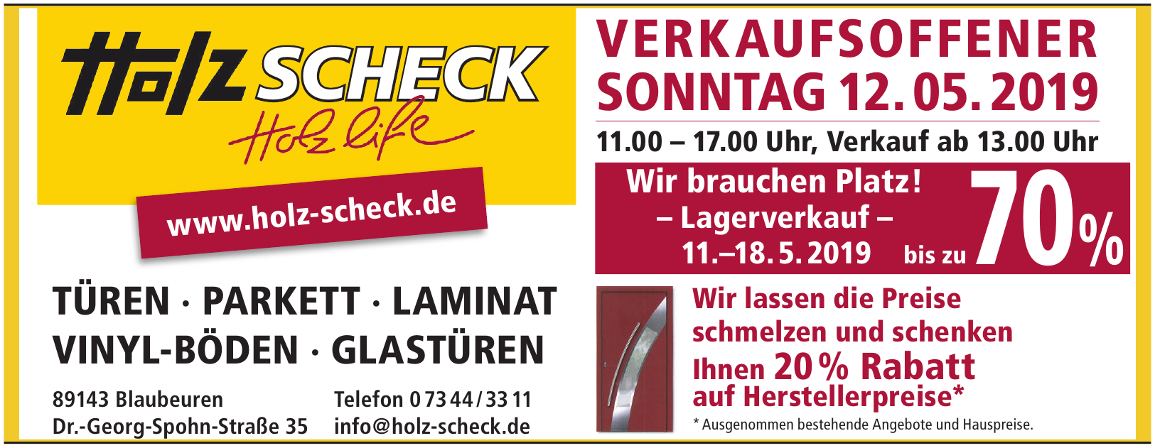 Holz Scheck Holz Scheck