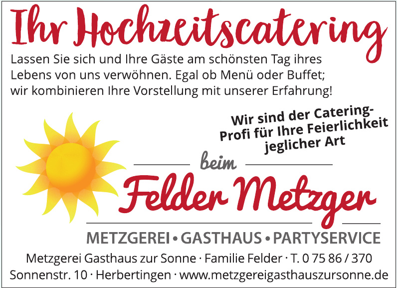 Metzgerei Gasthaus zur Sonne Metzgerei Gasthaus zur Sonne