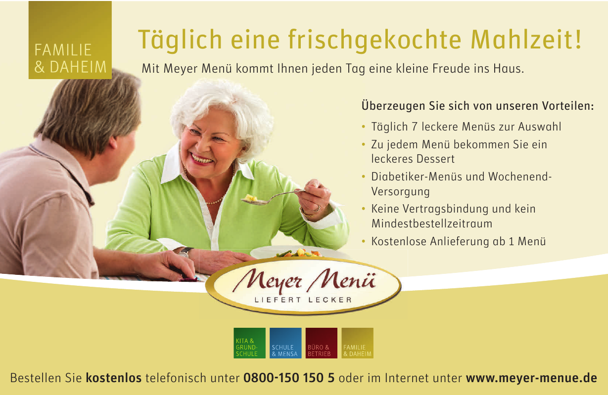 Meyer Menü Liefert Lecker Meyer Menü Liefert Lecker