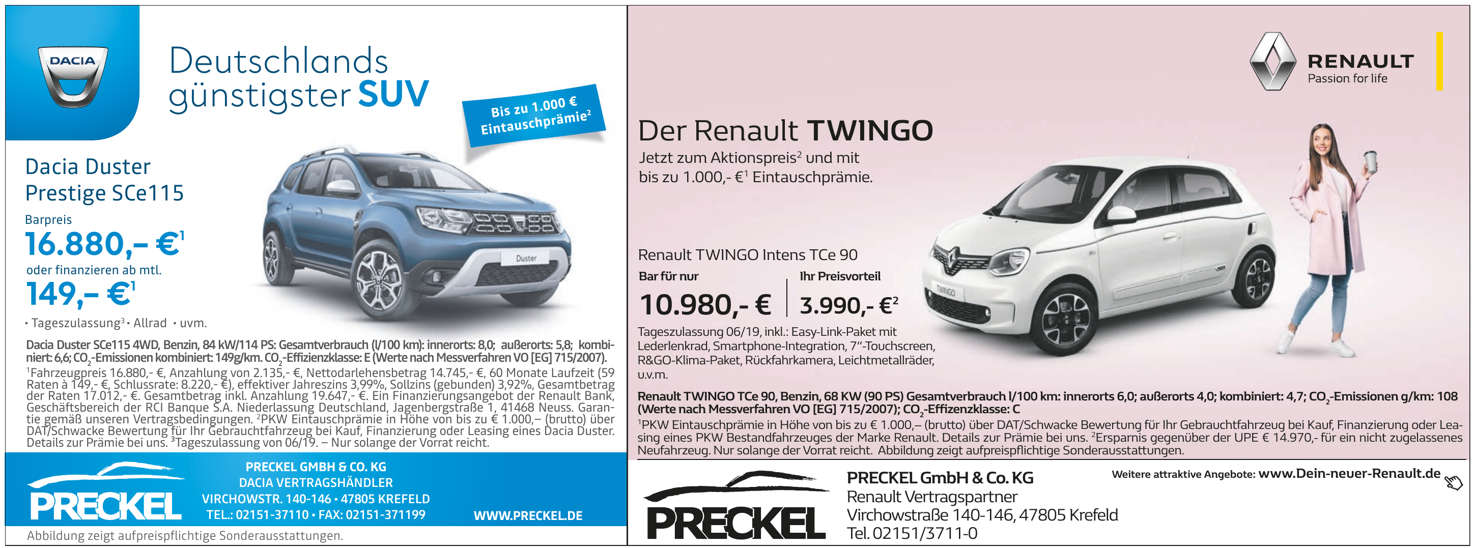 PRECKEL GmbH & Co. KG PRECKEL GmbH & Co. KG