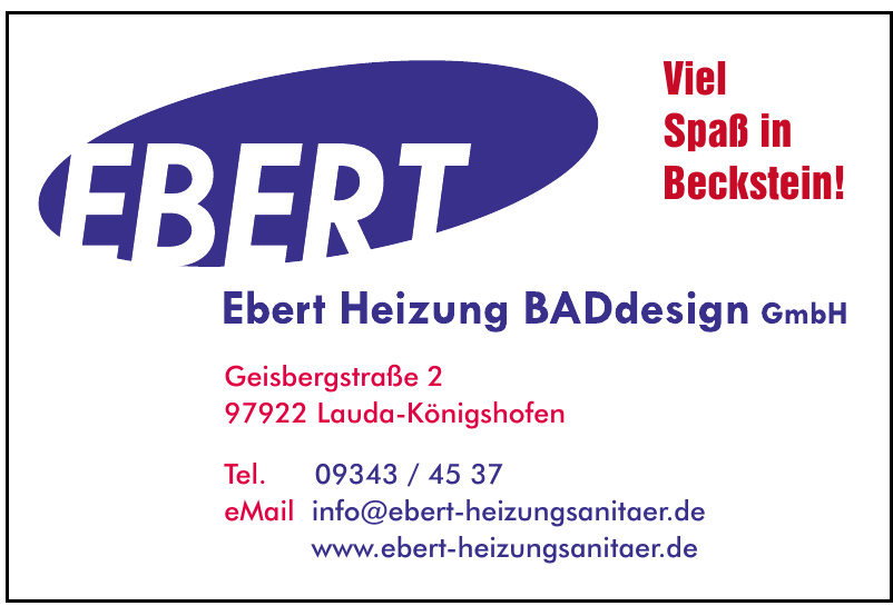 Ebert Heizung BADdesign GmbH