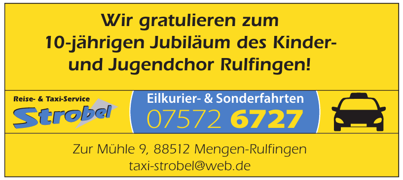 Reise- & Taxi-Service Strobel Reise- & Taxi-Service Strobel