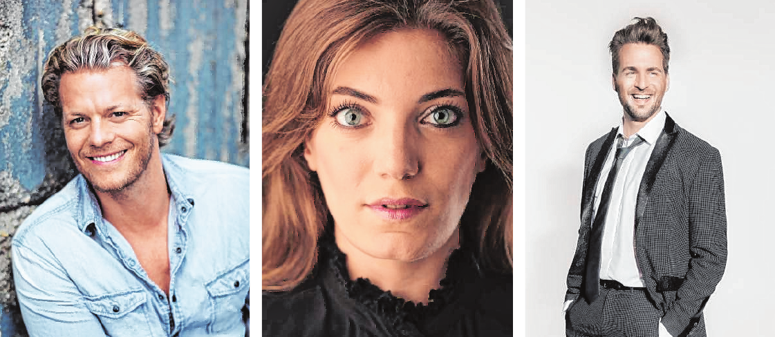 Mark Seibert, Roberta Valentini und Alexander Klaws. BILDER: KARIM KHAWATMI. ELOY WERTHMUELLER. CONNY WENK. THOMAS LANGER Mark Seibert, Roberta Valentini und Alexander Klaws. BILDER: KARIM KHAWATMI. ELOY WERTHMUELLER. CONNY WENK. THOMAS LANGER