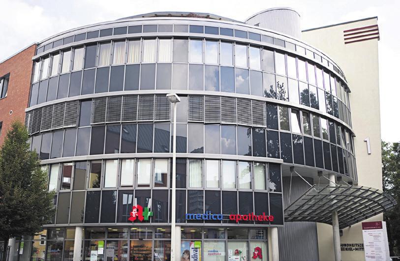 Das fer tilitycenter im Gesundheitszentrum Kiel-Mitte im Prüner Gang Das fer tilitycenter im Gesundheitszentrum Kiel-Mitte im Prüner Gang